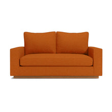 Load image into Gallery viewer, Harper Apartment Size Sofa NATURAL WOOD BASE- CHOICE OF FABRICS
