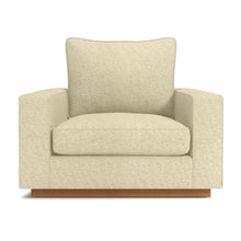 Load image into Gallery viewer, Harper Chair NATURAL WOOD BASE- CHOICE OF FABRICS
