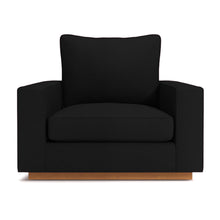 Load image into Gallery viewer, Harper Chair NATURAL WOOD BASE- CHOICE OF FABRICS
