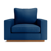 Load image into Gallery viewer, Harper Chair NATURAL WOOD BASE- CHOICE OF FABRICS
