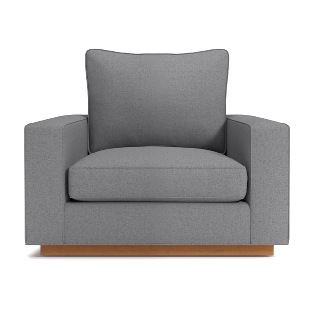 Harper Chair NATURAL WOOD BASE- CHOICE OF FABRICS