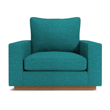 Load image into Gallery viewer, Harper Chair NATURAL WOOD BASE- CHOICE OF FABRICS
