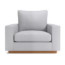Load image into Gallery viewer, Harper Chair NATURAL WOOD BASE- CHOICE OF FABRICS
