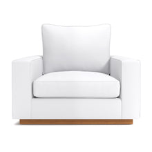 Load image into Gallery viewer, Harper Chair NATURAL WOOD BASE- CHOICE OF FABRICS
