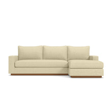 Load image into Gallery viewer, Harper 2pc Sectional NATURAL WOOD BASE- CHOICE OF FABRICS
