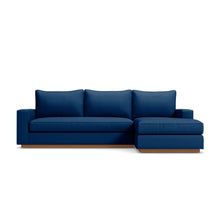 Load image into Gallery viewer, Harper 2pc Sectional NATURAL WOOD BASE- CHOICE OF FABRICS
