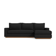 Load image into Gallery viewer, Harper 2pc Sectional NATURAL WOOD BASE- CHOICE OF FABRICS
