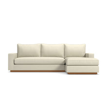 Load image into Gallery viewer, Harper 2pc Sectional NATURAL WOOD BASE- CHOICE OF FABRICS
