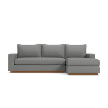 Load image into Gallery viewer, Harper 2pc Sectional NATURAL WOOD BASE- CHOICE OF FABRICS
