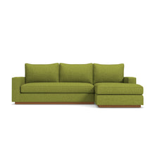 Load image into Gallery viewer, Harper 2pc Sectional NATURAL WOOD BASE- CHOICE OF FABRICS
