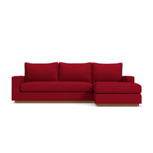 Load image into Gallery viewer, Harper 2pc Sectional NATURAL WOOD BASE- CHOICE OF FABRICS
