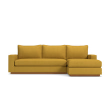 Load image into Gallery viewer, Harper 2pc Sectional NATURAL WOOD BASE- CHOICE OF FABRICS
