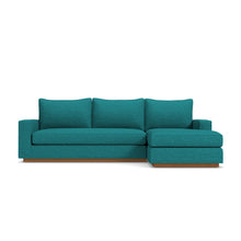Load image into Gallery viewer, Harper 2pc Sectional NATURAL WOOD BASE- CHOICE OF FABRICS
