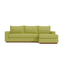 Load image into Gallery viewer, Harper 2pc Sectional NATURAL WOOD BASE- CHOICE OF FABRICS
