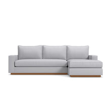 Load image into Gallery viewer, Harper 2pc Sectional NATURAL WOOD BASE- CHOICE OF FABRICS
