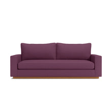 Load image into Gallery viewer, Harper Sofa NATURAL WOOD BASE- CHOICE OF FABRICS
