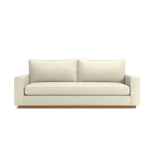 Load image into Gallery viewer, Harper Sofa NATURAL WOOD BASE- CHOICE OF FABRICS
